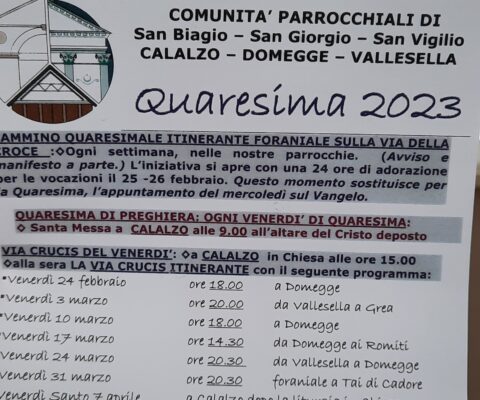 QUARESIMA 2023