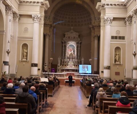 A DOMEGGE, UNA PROFONDA TESTIMONIANZA NEL NOSTRO CAMMINO QUARESIMALE ITINERANTE